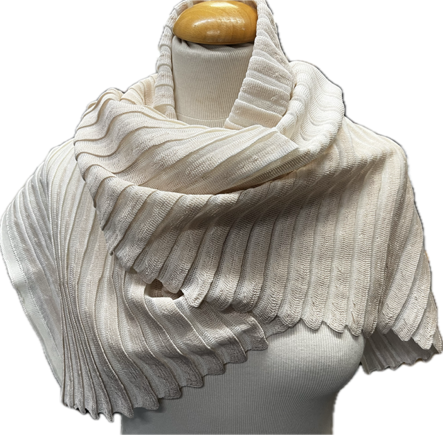 Flapplooi sjaal 100% katoen from Knits For Your Inspiration