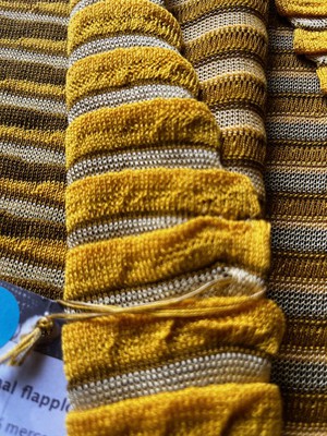 sjaal Flapplooi katoen b-keus from Knits For Your Inspiration