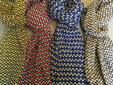 sjaal cotton check via Knits For Your Inspiration