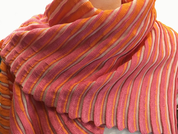 Flapplooi sjaal 100% katoen from Knits For Your Inspiration