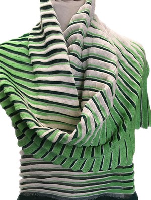 Flapplooi sjaal 100% katoen from Knits For Your Inspiration