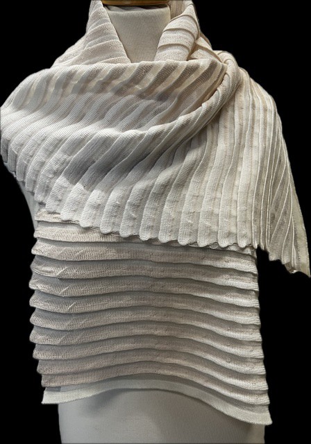 Flapplooi sjaal 100% katoen from Knits For Your Inspiration
