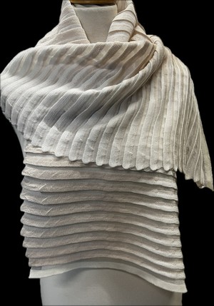 Flapplooi sjaal 100% katoen from Knits For Your Inspiration