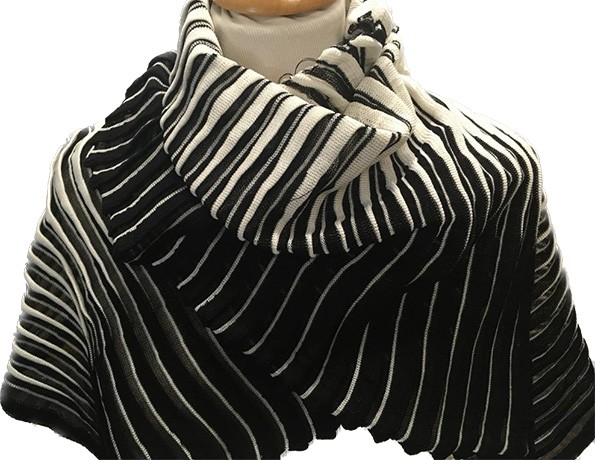 Flapplooi sjaal 100% katoen from Knits For Your Inspiration