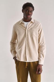 SPECTRE Organic Cotton Shirt - Sand via KOMODO