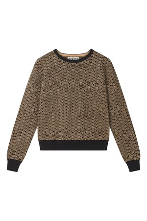 TARA - Organic Cotton Jumper Black from KOMODO