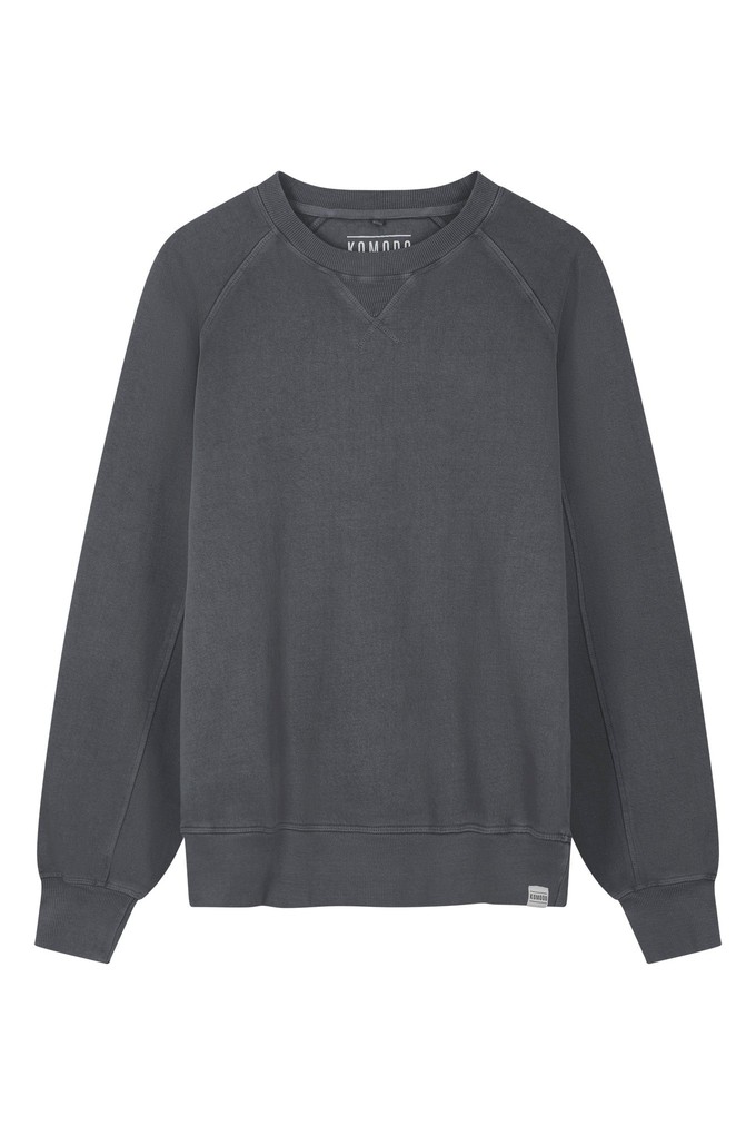 ANTON Organic Cotton Sweat - Washed Black from KOMODO