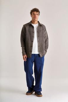 MAKULU Organic Cotton Denim Trouser - Dark Denim via KOMODO