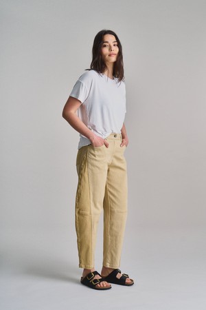 POP - Organic Cotton Trousers - Dark Sand from KOMODO