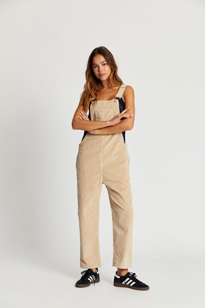 JOY - Organic Cord Dungaree Winter White from KOMODO