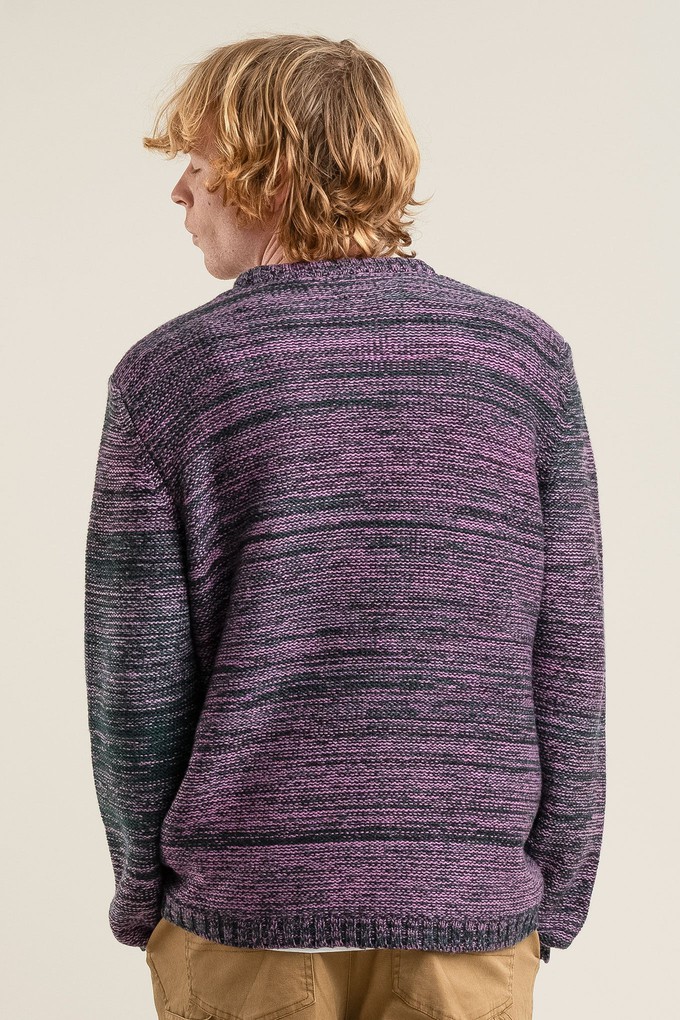 GLITCH - Merino Wool Jumper Fuschia from KOMODO