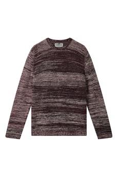 GLITCH - Merino Wool Jumper Brown via KOMODO