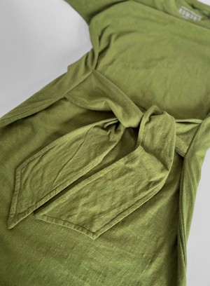 FONDA - Organic Cotton Dress - Green from KOMODO