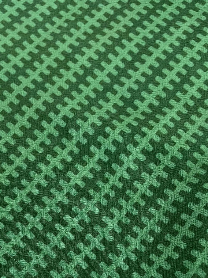 SPINDRIFT - Organic Cotton Shirt - Green Bolt Stripe from KOMODO