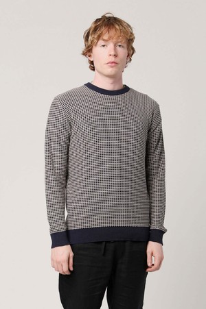 HASAN  - Organic Cotton Jumper Navy from KOMODO