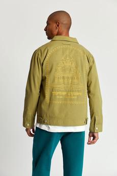 DUNBAR Organic Cotton Men's Jacket - Khaki van KOMODO