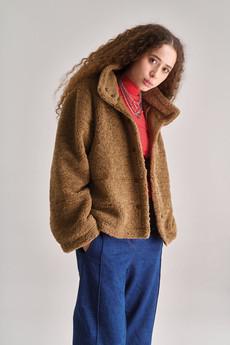 ISOBEL Recycled PET Jacket - Mink via KOMODO