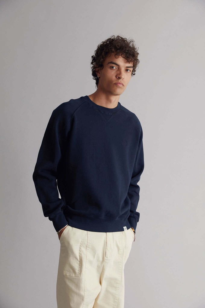 ANTON - Organic Cotton Sweat Navy from KOMODO