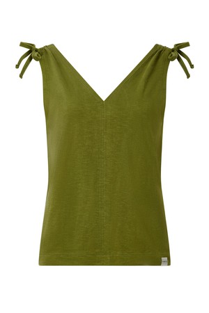 CELIA - Organic Cotton Top - Green from KOMODO