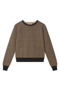 TARA - Organic Cotton Jumper Black via KOMODO