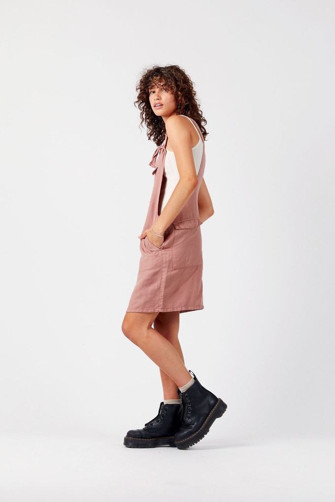 PEGGY Pink - Organic Cotton Dress by Flax & Loom from KOMODO