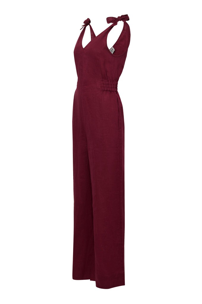 FLOSS - Linen berry Jumpsuit from KOMODO