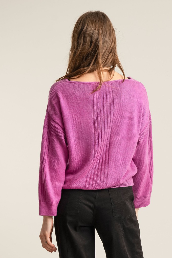 ANYA Wool Jumper - Fuchsia Pink from KOMODO