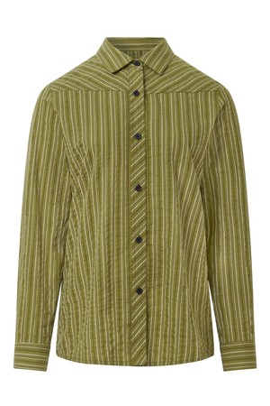 RIO - Organic Cotton Shirt - Green Stripe from KOMODO