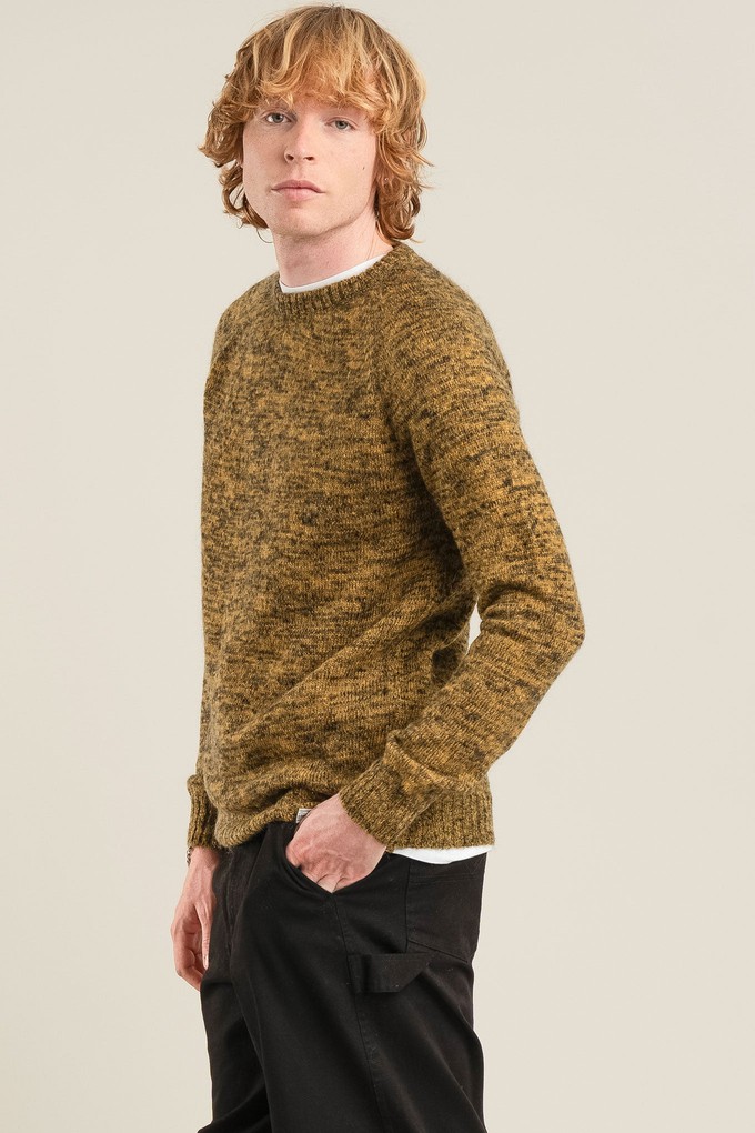 ELIJAH - Mohair Blend Jumper Mustard from KOMODO