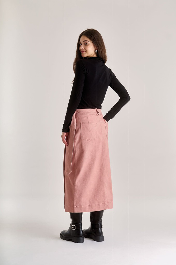 SANTO Organic Cotton Skirt - Dusty Pink from KOMODO