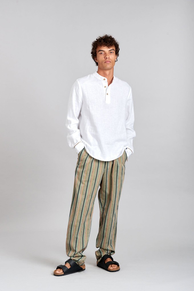 BOWIE - Organic Cotton Trouser Green from KOMODO