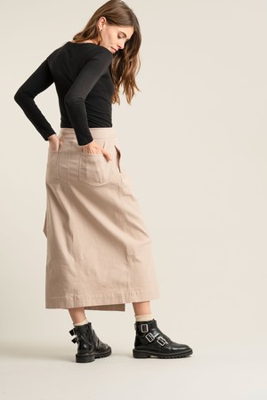 SANTO Organic Cotton Skirt - Dusty Pink from KOMODO