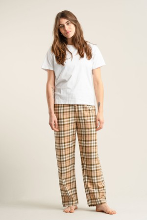 JIM JAM Womens Organic Cotton Pyjama Bottoms - Sand from KOMODO