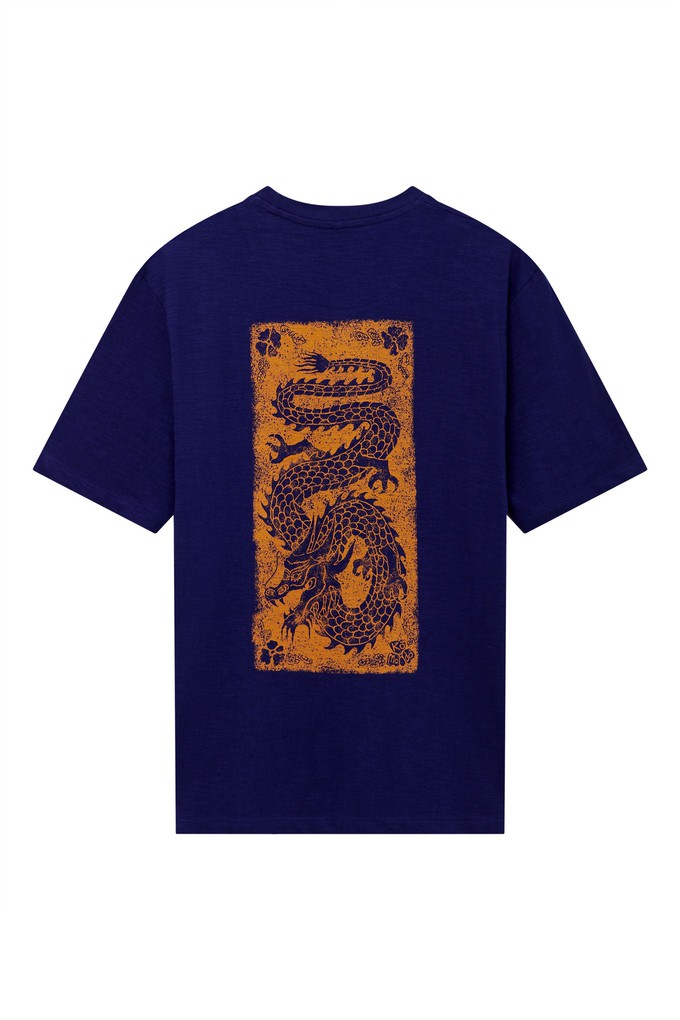 DRAGON - Organic Cotton Tee Navy from KOMODO