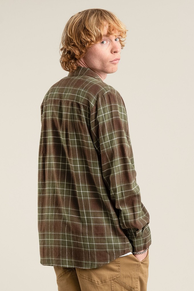 SANTI Organic Cotton Flannel Shirt - Green from KOMODO