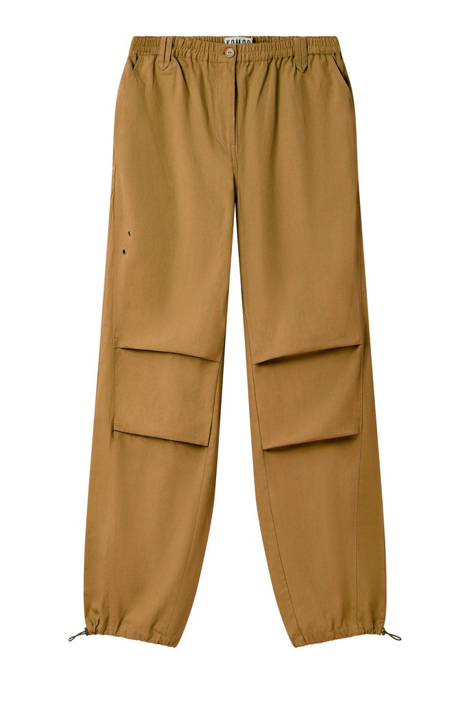SAFARI - Womens Organic Cotton Trouser - Camel from KOMODO