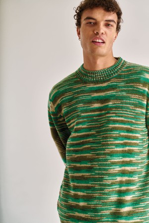 TERUMA Lambs Wool Jumper - Green from KOMODO