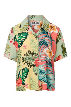 OCEAN - Rayon Tropical Print Shirt from KOMODO