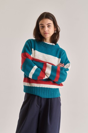 JESSIE Lambswool Jumper - Evergreen from KOMODO