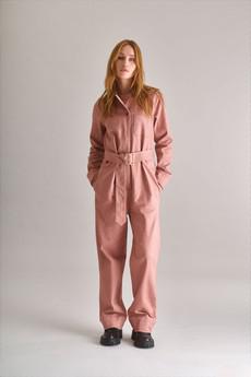 LYON Organic Cotton Jumpsuit - Dusty Pink via KOMODO