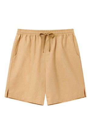 JERRY - Organic Linen Cotton Shorts - Sand from KOMODO