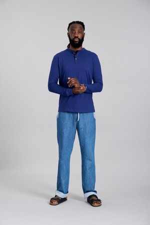 ARLO - GOTS Organic Cotton Top Navy from KOMODO