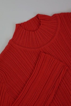 MAYUMI - GOTS Organic Cotton Dress Red from KOMODO