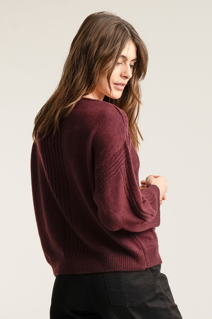 ANYA Wool Jumper - Walnut from KOMODO