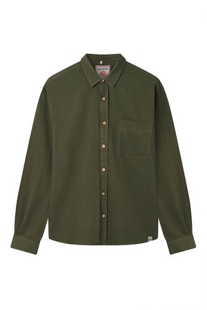 SPECTRE - Organic Cotton Shirt - Khaki from KOMODO
