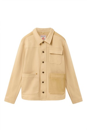CHRISTOPHE - Organic Cotton Jacket- Sand patch from KOMODO