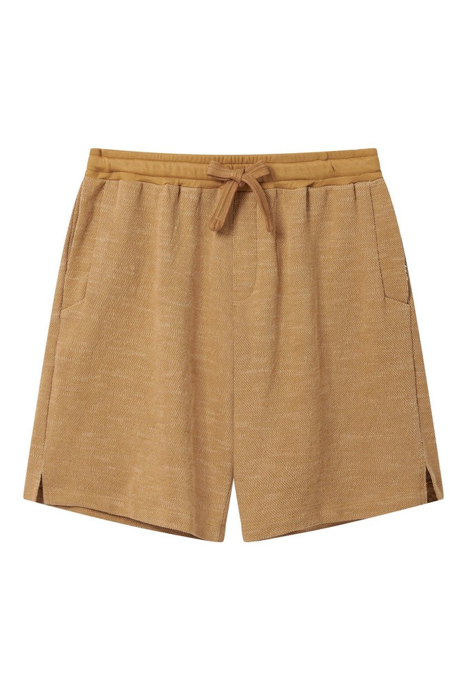 LEAH - Organic Cotton Sweat Shorts - Sand from KOMODO