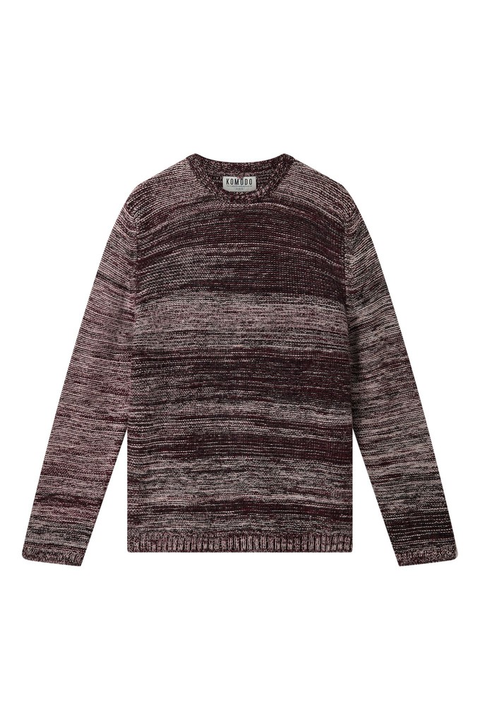 GLITCH - Merino Wool Jumper Brown from KOMODO