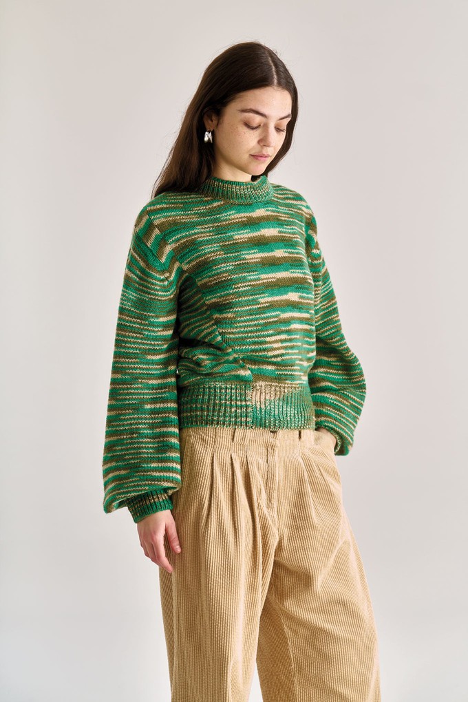 SANG Lambswool Jumper - Green from KOMODO