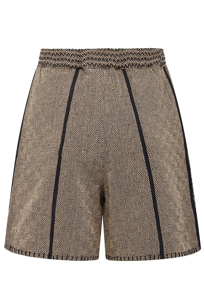 DOLLY - Hand Loomed Cotton Patchwork Shorts from KOMODO